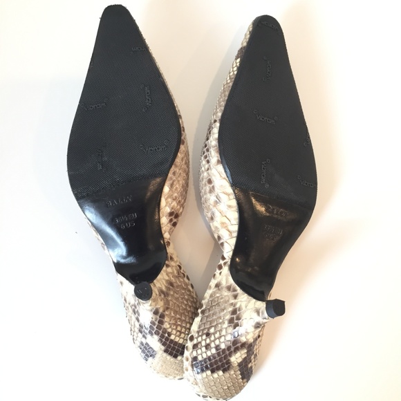 Bally Genuine Python Mule - Picture 6 of 6